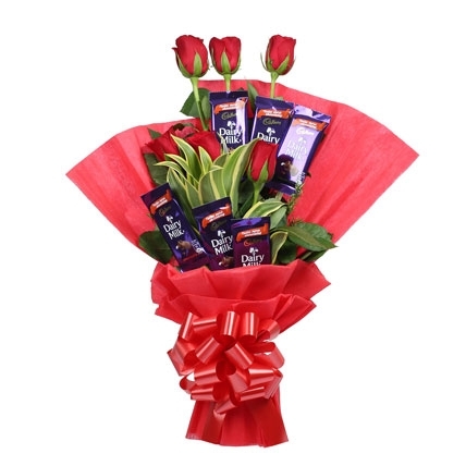 Rosy chocolate Bouquet-0