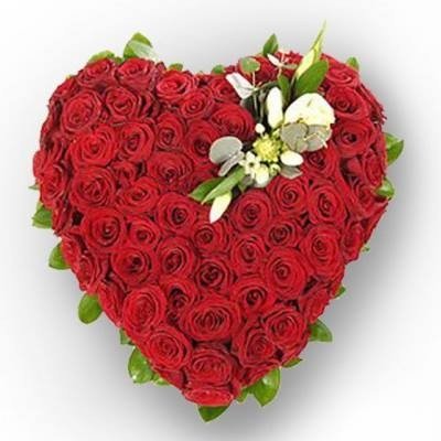 Big Heart Shape Bouquet-0