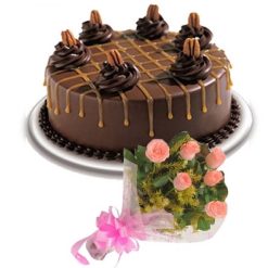 Black Forest with Pink Bunch-0