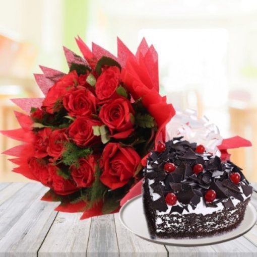 Black Forest with Red Bunch-0
