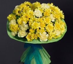 Yellow and White Flower Bunch-0