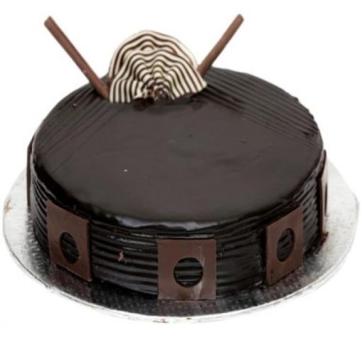 Delicious Dark Chocolate Cake-0