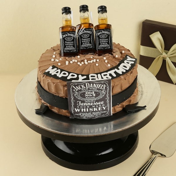 Black Label Whisky Cake  Black Label cake design  Yummy Cake