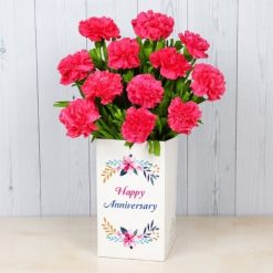 Pink Carnations Bunch-0
