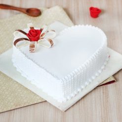 Heart Vanilla Cake-492