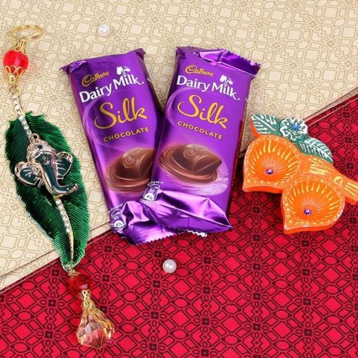 Another Diwali Special Diyas with Chocolates-0