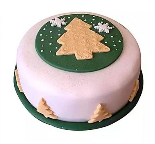 Christmas Tree Cake-0