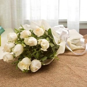 white roses