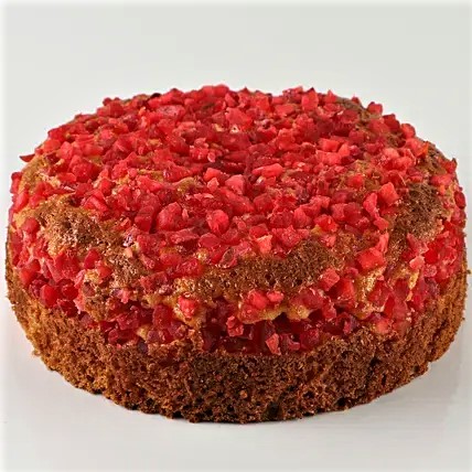 Red Cherried Plum Cake