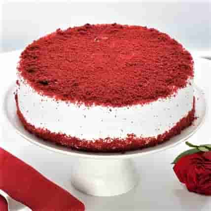 Velvety Red Christmas Cake