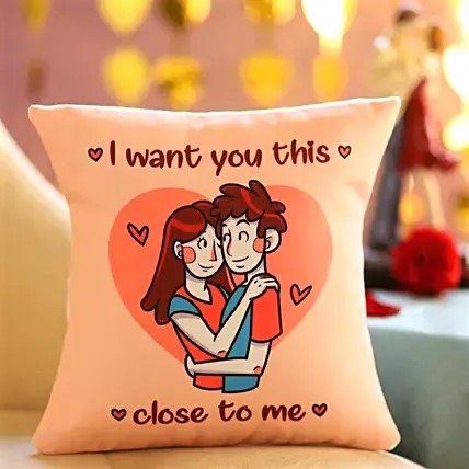Attractive Couple Cushion