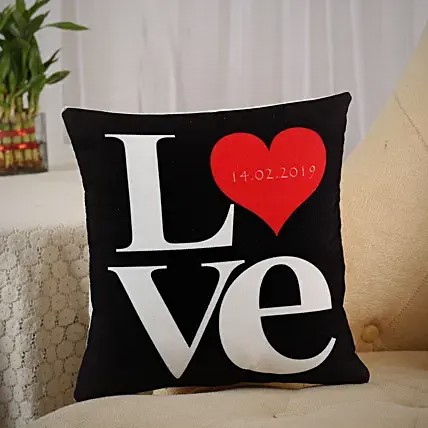 Lovely LOVE Written Cushion