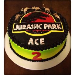 Delicious Jurassic Photo Cake
