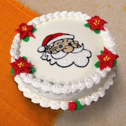 Fondant Santa Cake