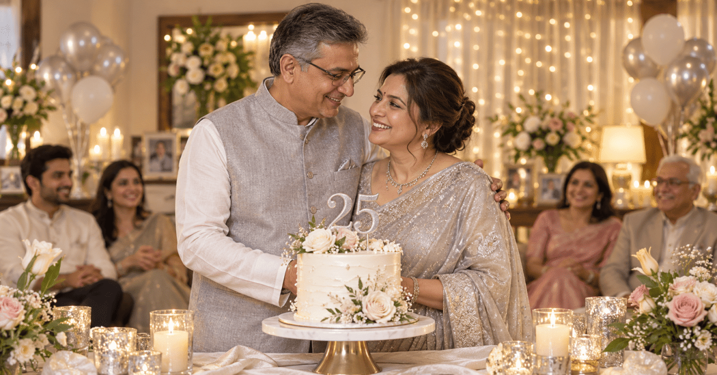 25th anniversary celebration ideas