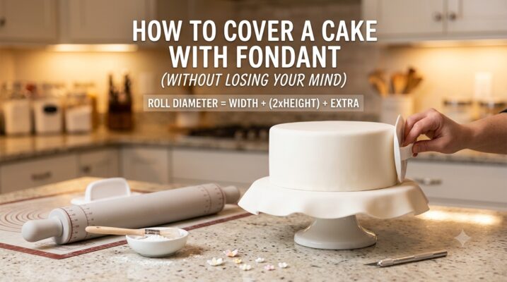 How to Cover a Cake with Fondant (Without Losing Your Mind)
